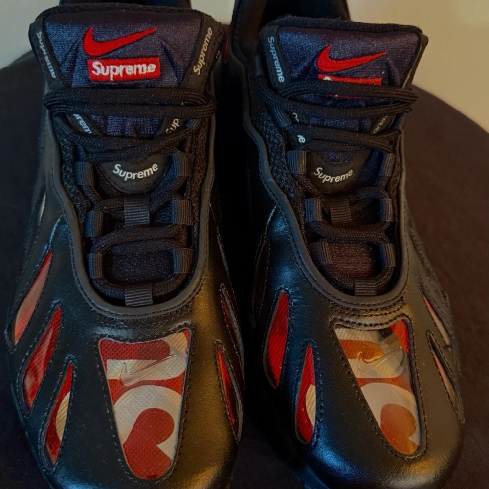 Nike Air Max 96 Supreme Black Size 9 Authentic Brand New No Original Box